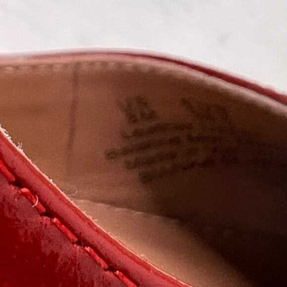 Sam Edelman Bianka Slingback Pumps Red I2677L9601 Women 8 M NWB - Picture 10 of 11